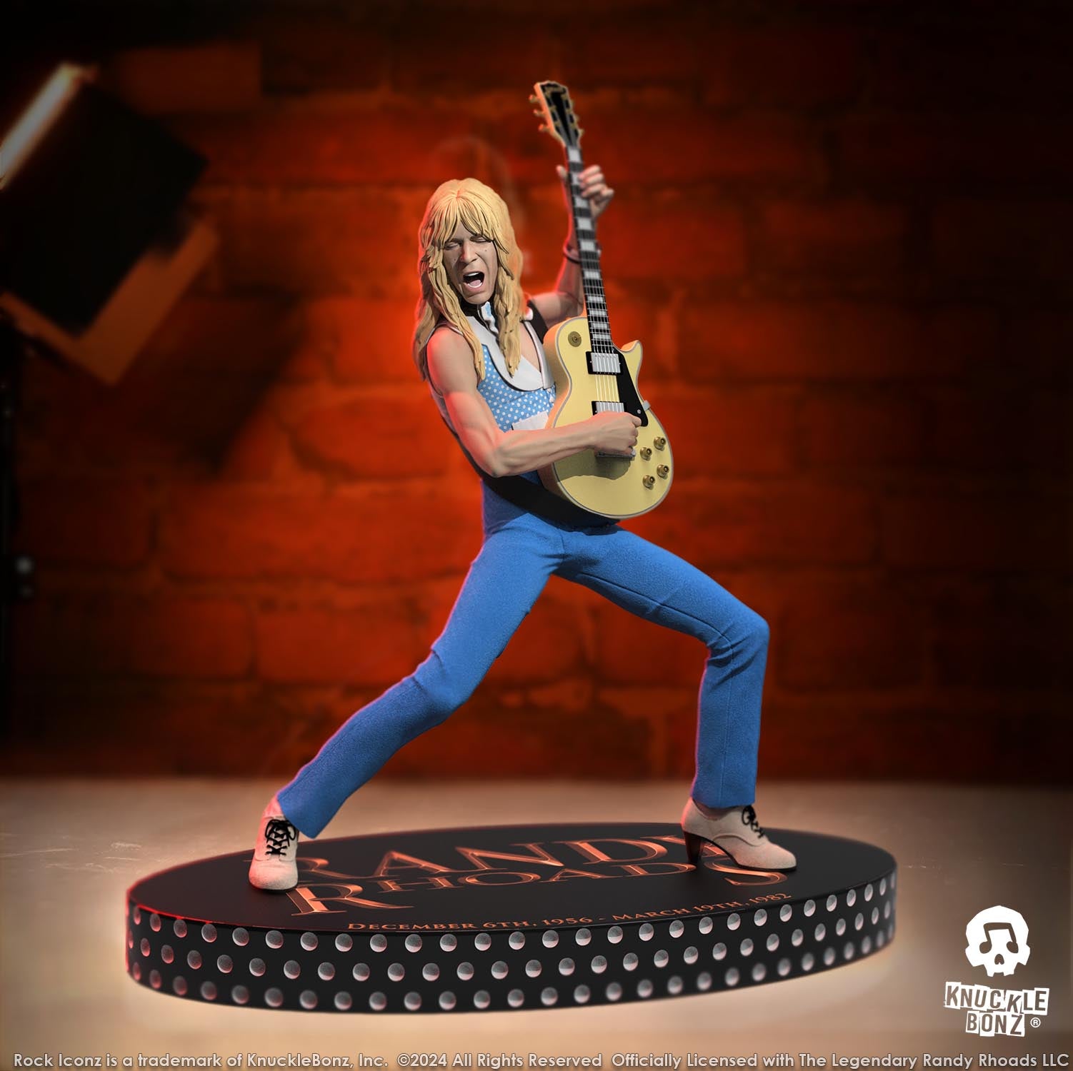 Randy Rhoads IV The Early Years (Bundle of 2) KnuckleBonz Set